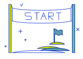 Start banner